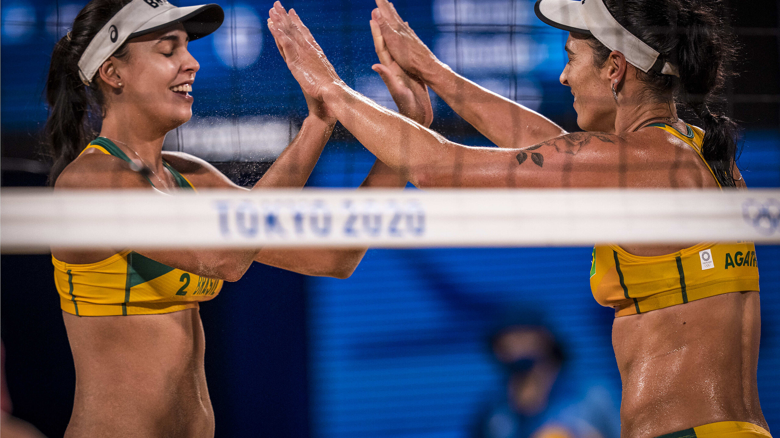 Agatha Bednarczuk und Eduarda "Duda" Lisboa aus Brasilien