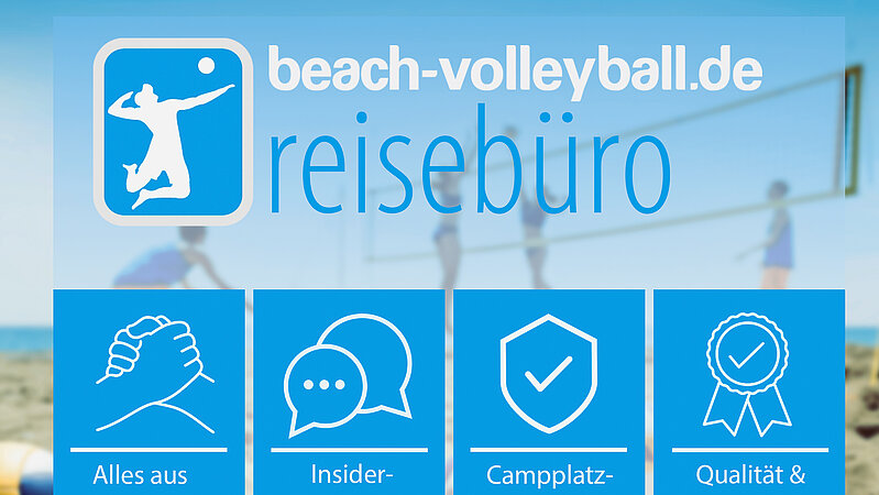 Beach-Volleyball Reisebüro Beratung Campauswahl
