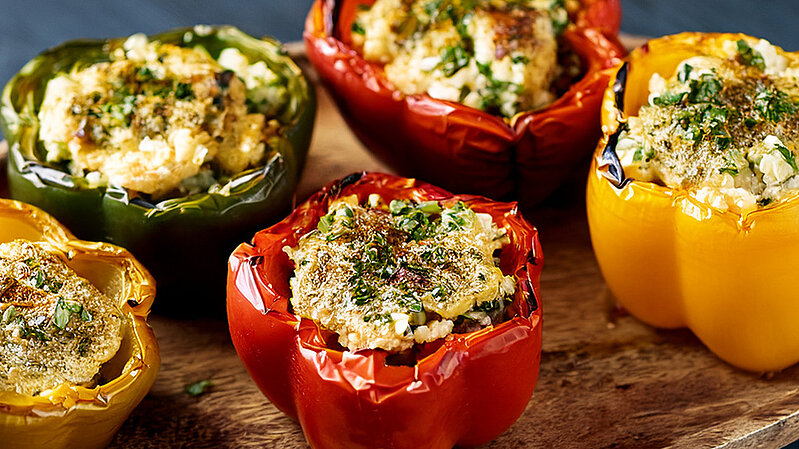 15. August 2026 | Gefüllte Paprika mit Ebly und Lachs