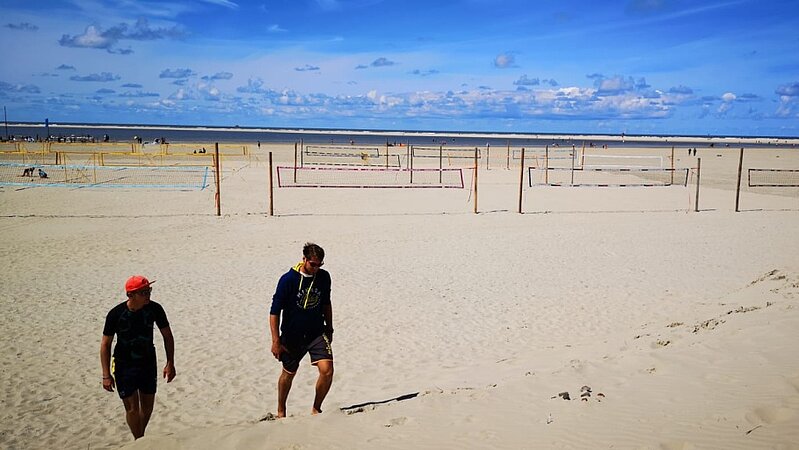 Beach-Volleyball Wochen auf Borkum